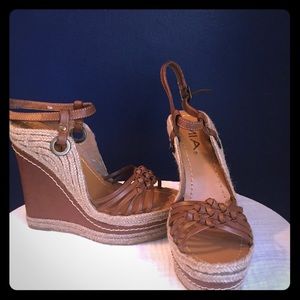 Mia Platform Wedges